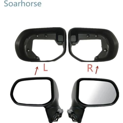 For Honda Civic FA1 FD1 HYBRID 2006-2011 Rearview Mirror Frame Cover Side Rear View Mirror Base Cap Holder