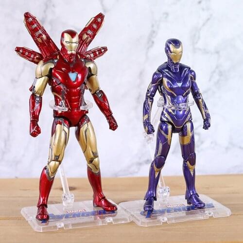 Marvel MK85 Iron Man Virginia Pepper Potts The Avengers 3 Movable Action Figure Model Toys for Children