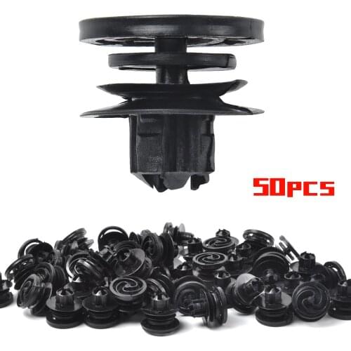 MIKKUPPA 3B0868243 50PCS Door Panel Clips for VW Jetta/ Golf 4/ Passat