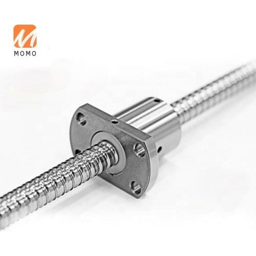 Aiwan STAF Miniature Ball Screw FSK 6 8 10 12 14 16 mm Double Cutting Flange Nut