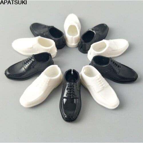 High Quality Doll Shoes For Ken Boy Doll Casual Shoes For Barbie Boyfriend Prince Ken Men Doll 1/6 Dolls Accessories Child Toy