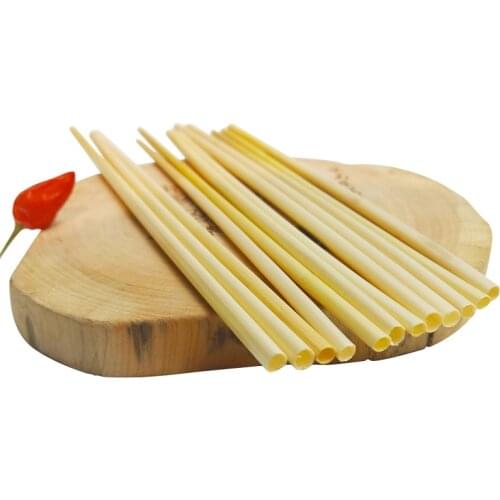 UPORS 100Pcs/Set Wheat Straw 20cm Disposable Drinking Straws Food Grade Straws for Yerba Mate Tea Cocktail Straw Bar Accessories