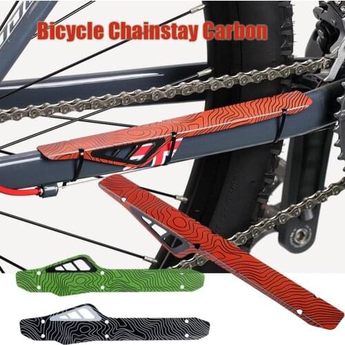 Mountain Bike Bicycle Frame Road Bike Chain Stay Posted Protector Bicycle Bike Chain Guard Protection Cycling Accessories