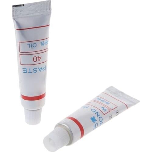 2pcs Diamond Abrasive Paste Compound Micron Glass Metal Polishing Grinding Tool