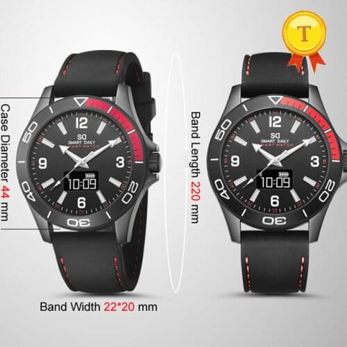 2018 real Waterproof man boy sport Quartz Smart Watch Swimmable Bluetooth running Watch wristwatch For iphone Android Smartphone