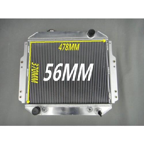 5 Row Radiator for 1988 - 1992 NISSAN FORKLIFT A10-A25,H20,OEM#2146090H10 A/T 1989 1990 1991 1992