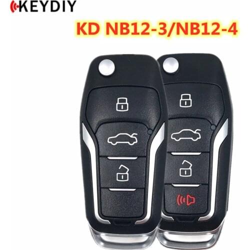 5pcs/lot KEYDIY KD NB12-4 NB Series Remote Control For KD900/KD MINI/KD-X2 Key Programmer Multi-function remote control key