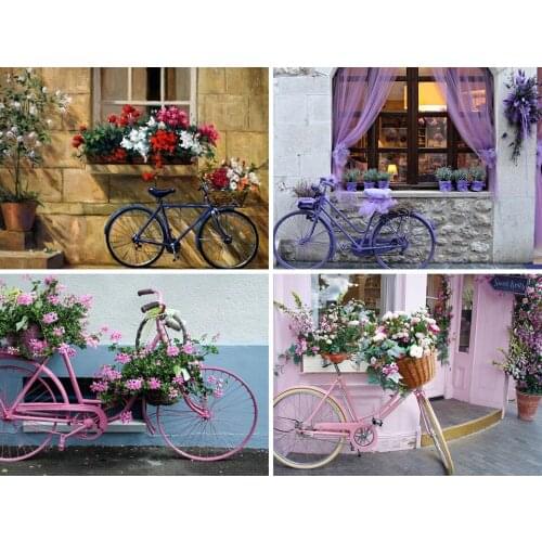 5D Diamond Painting Landscape Flower Cross Stitch Kit Full Drill Diamond Embroidery Mosaic Picture of Rhinestones Home Decor