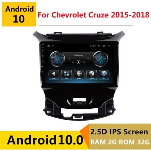 2G RAM Android car stereo for Chevrolet Cruze 2015 2016 2017 2018 radio navigation GPS Multimedia Player headunit