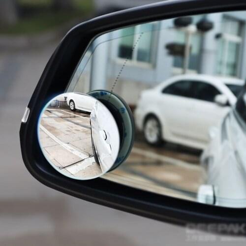 360 degree HD blind spot mirror for reversing car accessories for Skoda Octavia Fabia Rapid Superb Yeti Roomster