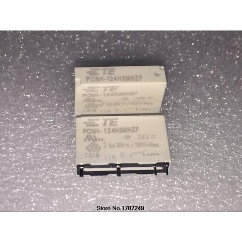 Free Shipping 100% new original relay 50pcs/lot PCNH-124H3MHZF PCNH 124H3MHZF 24V 5A 4PIN
