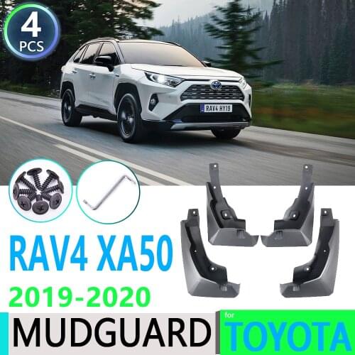 For Toyota RAV4 XA50 50 2019~2020 RAV 4 RAV-4 5th Generation Car Fender Mudguard Mud Flaps Guard Splash Flap Car Accessories