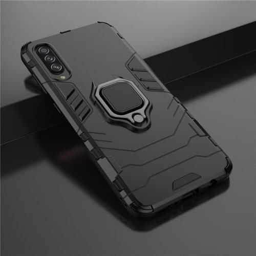 50pcs/Lot Ring Car Holder Phone Case For Samsung Galaxy A10S A20S S10E S10 A2 Core S8 S9 Plus Hybrid 2 in 1 Armor Cover
