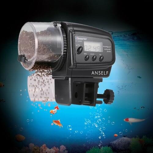 Digital LCD Automatic Aquarium Tank Auto Fish Feeder Timer Automatic Fish Feeder Dispenser Aquarium Fish Feed Auto Fish Feeder