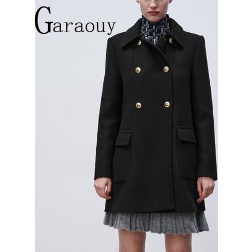 Женские модные пальто Garaouy China At AliExpress
