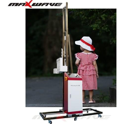 Chinese wallpen Two Printheads water based wall printer vertical wall printer automatic wall printing machine