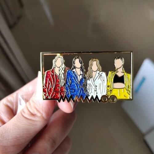 Kpop Mamamoo Moobong Enamel Brooch Pin Backpack Hat Bag Collar Lapel Pins Badges Women Mens Fashion Jewelry Gifts