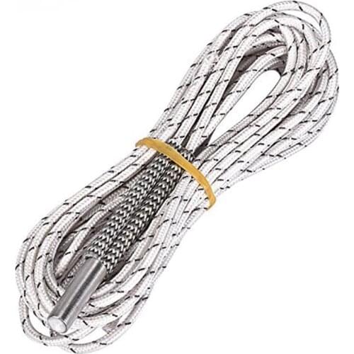 Heating tube 6*20mm 12V 24V 50W Ceramic Cartridge Heater 1M/2M 3D printer part Reprap&Mendel For V6 J-head Extruder