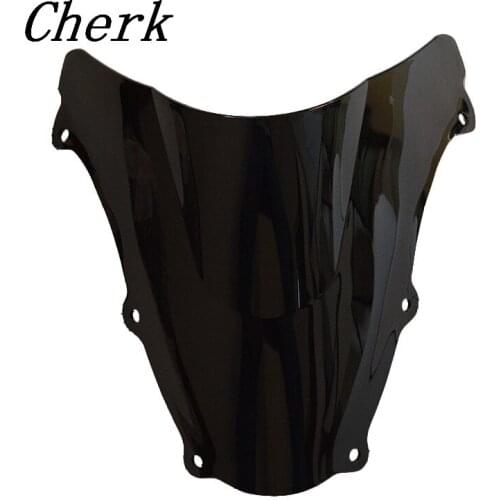 New Black Motorcycle Double Bubble Windshield Windscreen Fairing For Suzuki SV650/SV650S 03-12 SV1000S 03-09