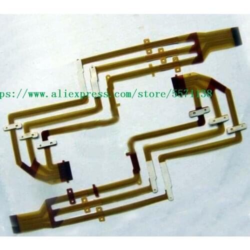 New LCD hinge rotate shaft Flex Cable for Sony DCR-SX45E DCR-SX65E DCR-SX85E SX45 SX65 SX85 CX130E CX180E CX130 CX180 Video came
