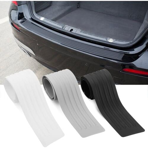 For Opel Astra Insignia Mokka Zafira Family Car Styling Rubber Rear Guard Bumper Protector Trim cover Accessories