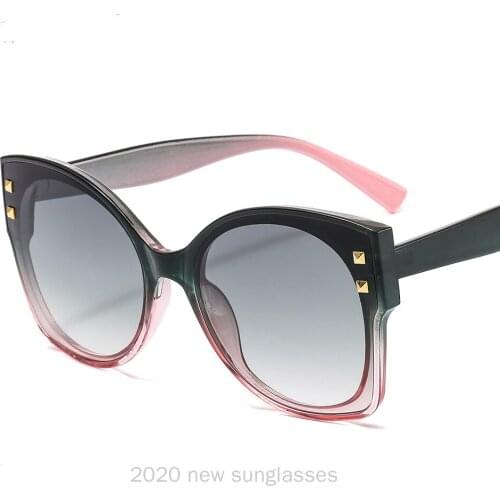 2020 Luxury Brand Square Sunglasses For Women Retro Vintage Sun Glasses Oversized Sunglasses Female UV400 with Box NX