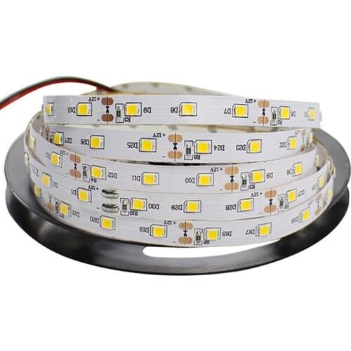 DC12V LED Lights 2835 RGB LED Tape 60Leds RGB Strip Light Rope Flexible LED Ribbon Waterproof Diode Tape TV Backlight Bedroom 5M