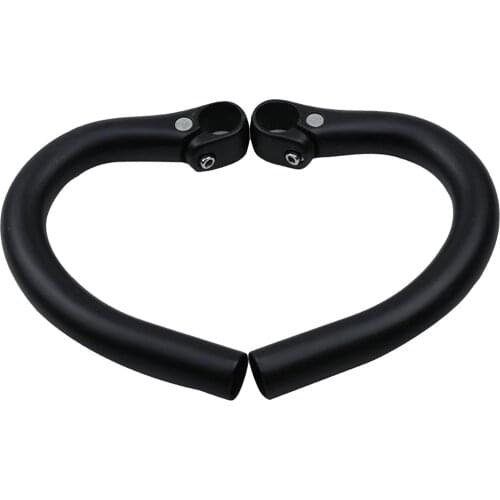 Alloy Bike Drop Bard Ends Flat Handlebar Rest Bar Adapter 22.2mm