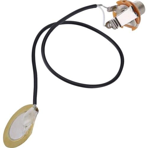 XSXS--Acoustic Guitar Transducer Pre-Wired Amplifier Piezo Jack Pickup Accessory