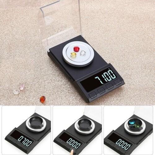 100g/0.001g Digital Milligram Scale High Precision Jewelry Balance Gram Weigt