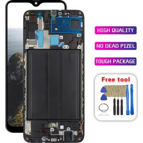 100% Brand New Lcd Touch Screen Display Digitizer Assembly Frame With Tools For Samsung Galaxy A70 A705 A705f