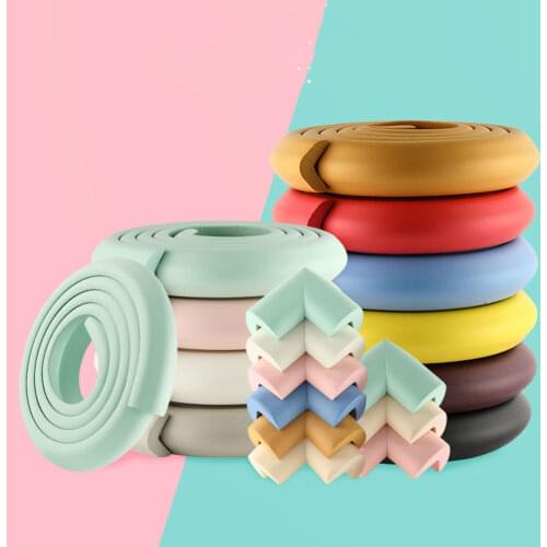 2M Children Protection Table Guard Strip Baby Safety Products Glass Edge Furniture Crash Bar Corner Foam Bumper Strip Collision