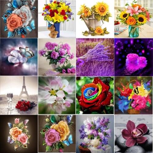 5D diamond painting cute animal teddy bear round diamond embroidery mosaic home decoration pattern DIY handmade new year gift