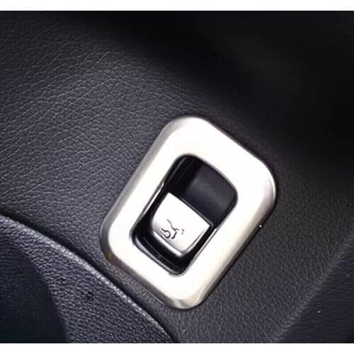 Stainless Steel For Mercedes Benz GLC 2016 2017 2018 Accessories Auto Trunk Switch Decoration Cover Trim Car Sticker Styling