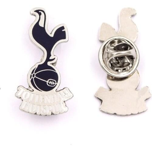 Custom Badge Hot Sale Zinc Alloy Plating Badge Back Butterfly Buckle