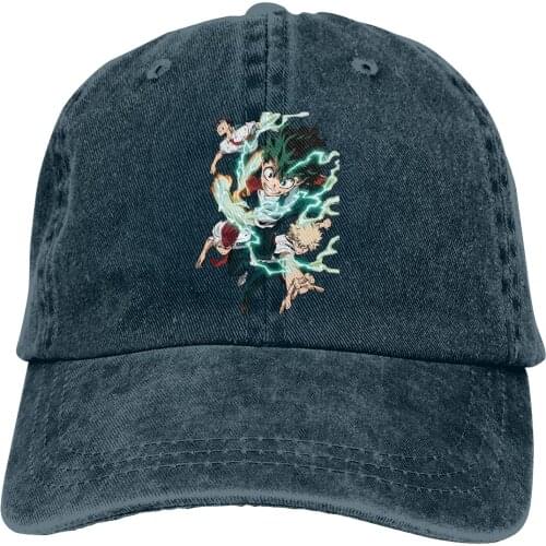 The Core Four The Baseball Cap Peaked capt Sport Unisex Outdoor Custom MY HERO Academia Anime Hats