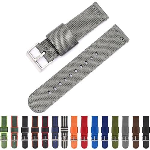 Quick Release Canvas Nylon Strap For COLMI P8 Plus/SE/ Pro band For COLMI P12 Smart Watch band Replacement Wristbands Watchband
