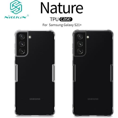 For Samsung Galaxy S21 Ultra Case Soft TPU Transparent Drop-proof Back Cover For Galaxy S21 Plus S21 NILLKIN Nature Case