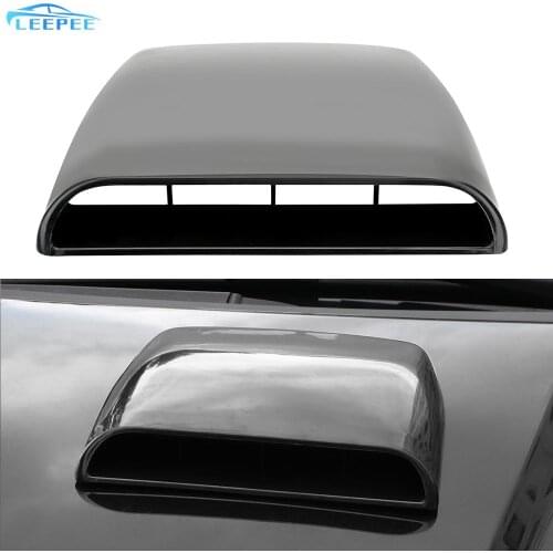 Air Flow Vent Cover Car Styling Air Flow Intake Vent Cover Air Outlet Cover Decoration Universal Car Hood Scoop Auto Accessories