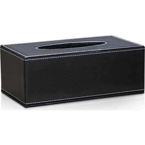 Business Household Imitation Leather Tissue Boxes European Creative Personalized Fashion High Grade Pumping Tissue Box