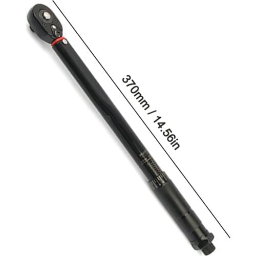1/4 Inch 5~25Nm Torque Wrench Quick Release Auto Repairs Preset Torque Wrench Positive Negative Ratchet Use with Storage Box