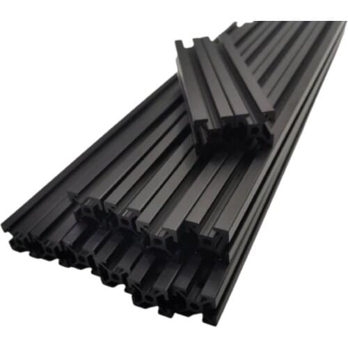 Funssor Voron legacy 3D printer HFSB5-2020 extrusion frame kit black anodized for Voron legacy Blind Joints extrusion profile