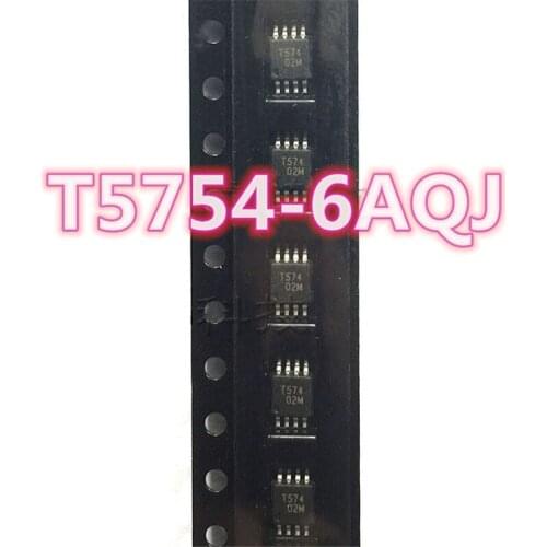 Good Quality T5754-6AQJ T5754-6AQ silk screen T574 MSOP8 patch Free shipping