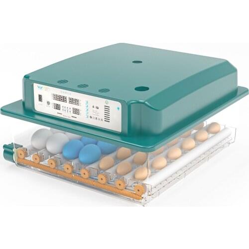 Household Egg Incubator Fully Automatic Hatch Temperature Control Chicken Duck Eggs Poultry Hatcher Machine EU Plug