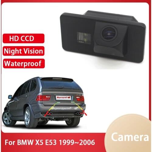 HD Night Vision For BMW X5 E53 1999 2000 2001 2002 2003 2004 2005 2006 Vehicle Rear View Reverse Camera high quality