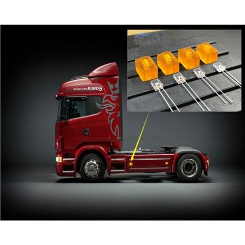 Remote Control Cars Shell LED Lights For Tamiya Truck 1/14 Scale Tractor Trailer SCANIA R470 R620 56323