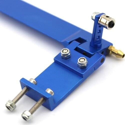 1 Piece RC Boat Aluminium Alloy Brand New Hot Sale 75mm 95mm Metal Suction Water Rudder For Remote Control RC Boats Parts