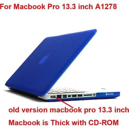 Matte case for Old Macbook Pro 13 cover protector 2012 Macbookpro 13.3 inch A1278 Matt shell casing Fundas