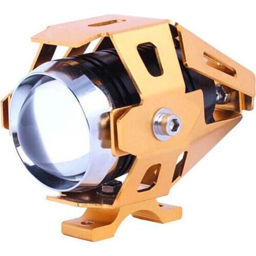 Motorcycle Headlight Bulb Aluminium Super Bright U5 LED Driving Headlight Front Light Lamp