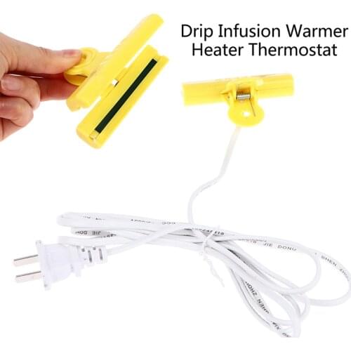 New Drip Infusion Warmer Heater Thermostat Heating Patch Pocket Clip Infusion Warmer Thermostat Heating Rod 75*30*120mm